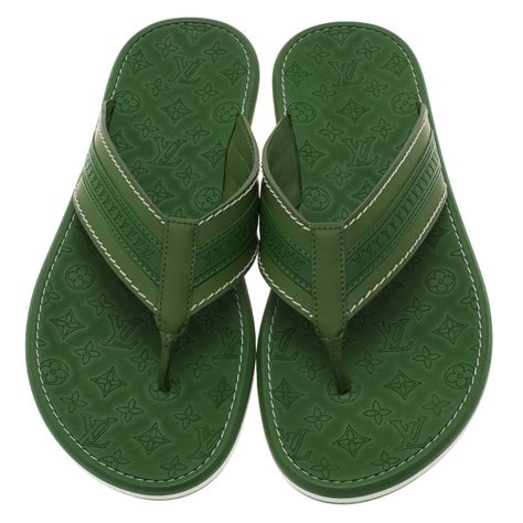 louis vuitton mens thong sandals|Louis Vuitton sandals for sale.